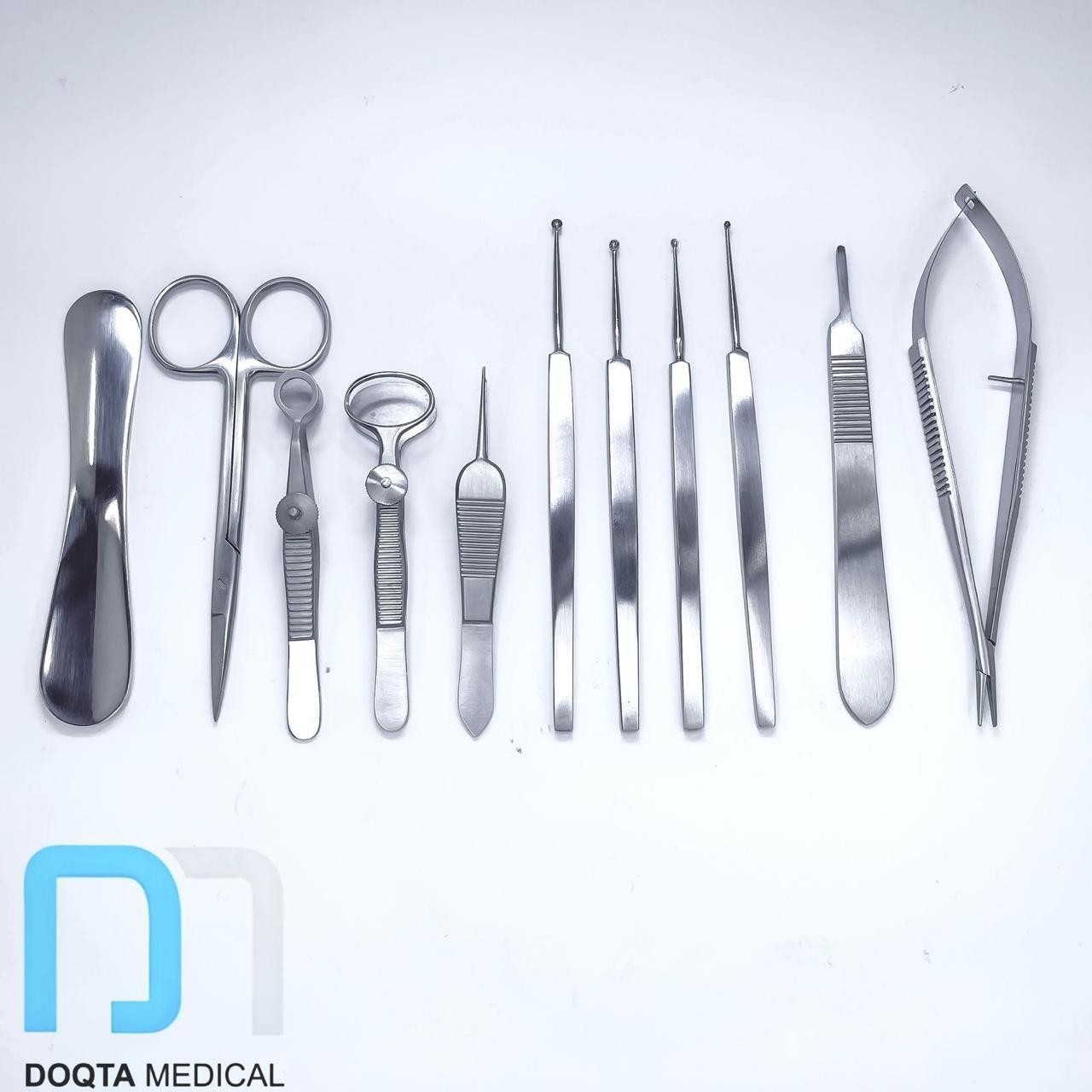 13 Pcs Chalazion Surgery Instruments Set Ophthalmic Surgical Stainless German Gr