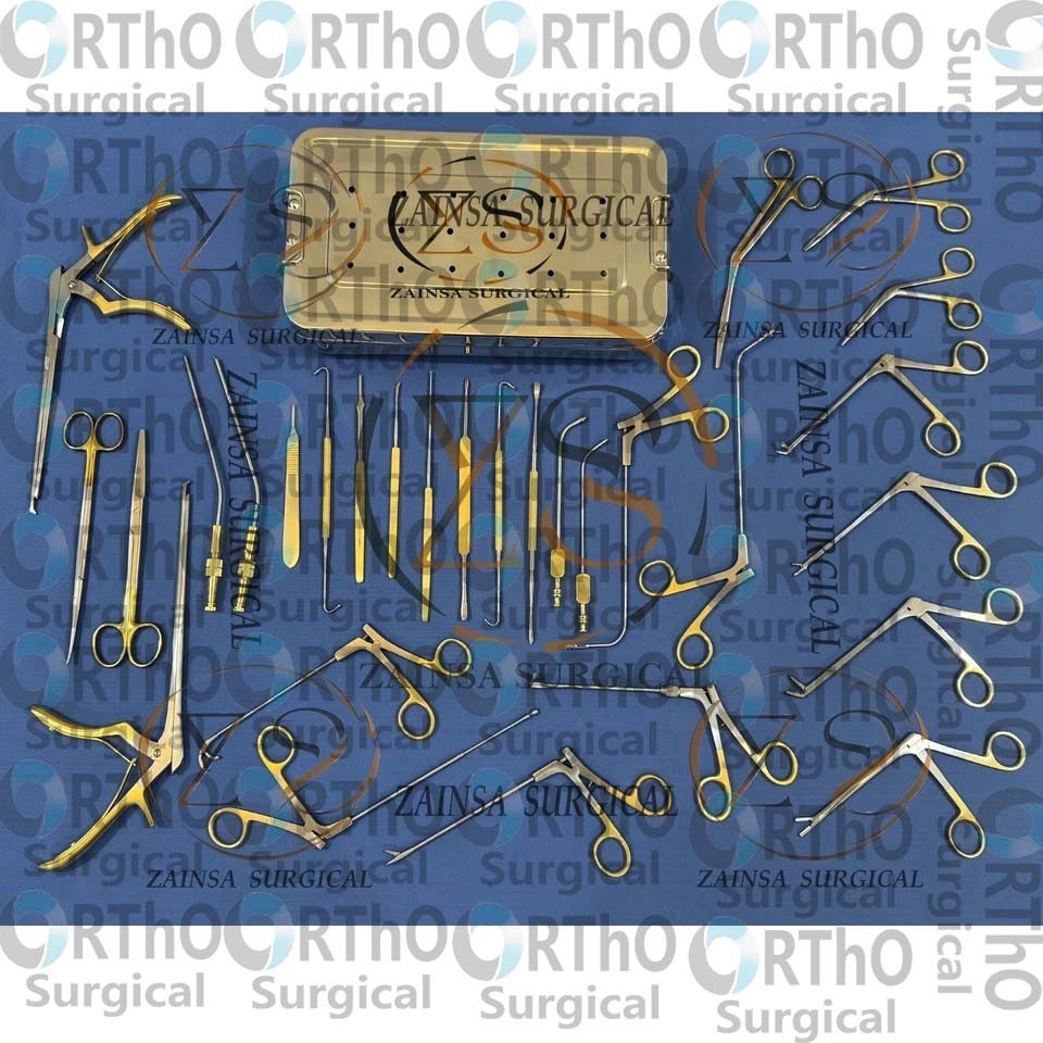 Fess Instruments Set Endoscopic Sinus Surgery A+ German Steel ENT Instruments Se