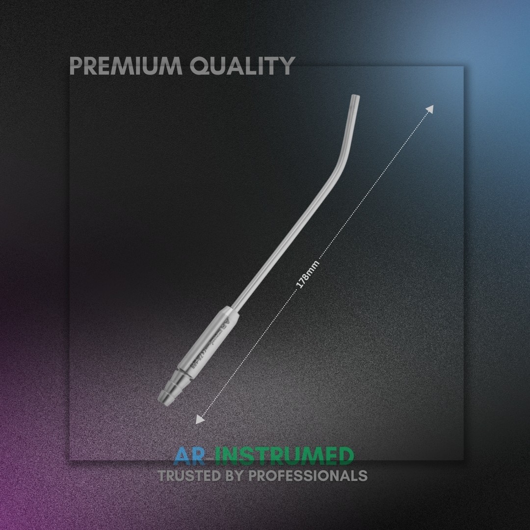 AR Dental Cannula Sinus Suction Tubes Stainless Steel Surgical Instruments