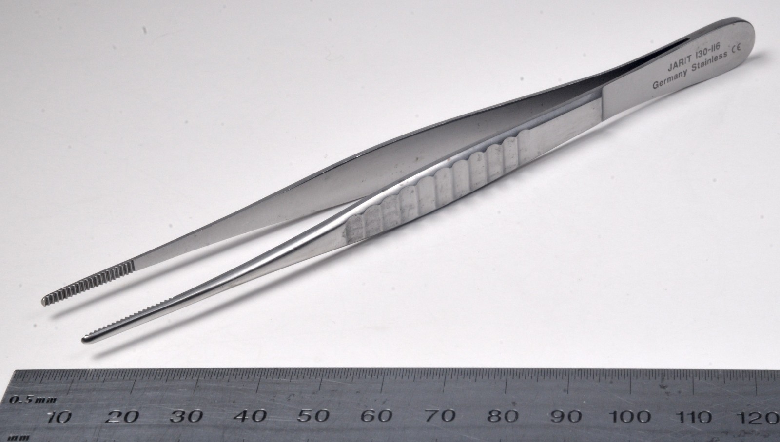 Jarit #130-116 Dressing Forceps 6″ Serrated Surgical Germany Stainless