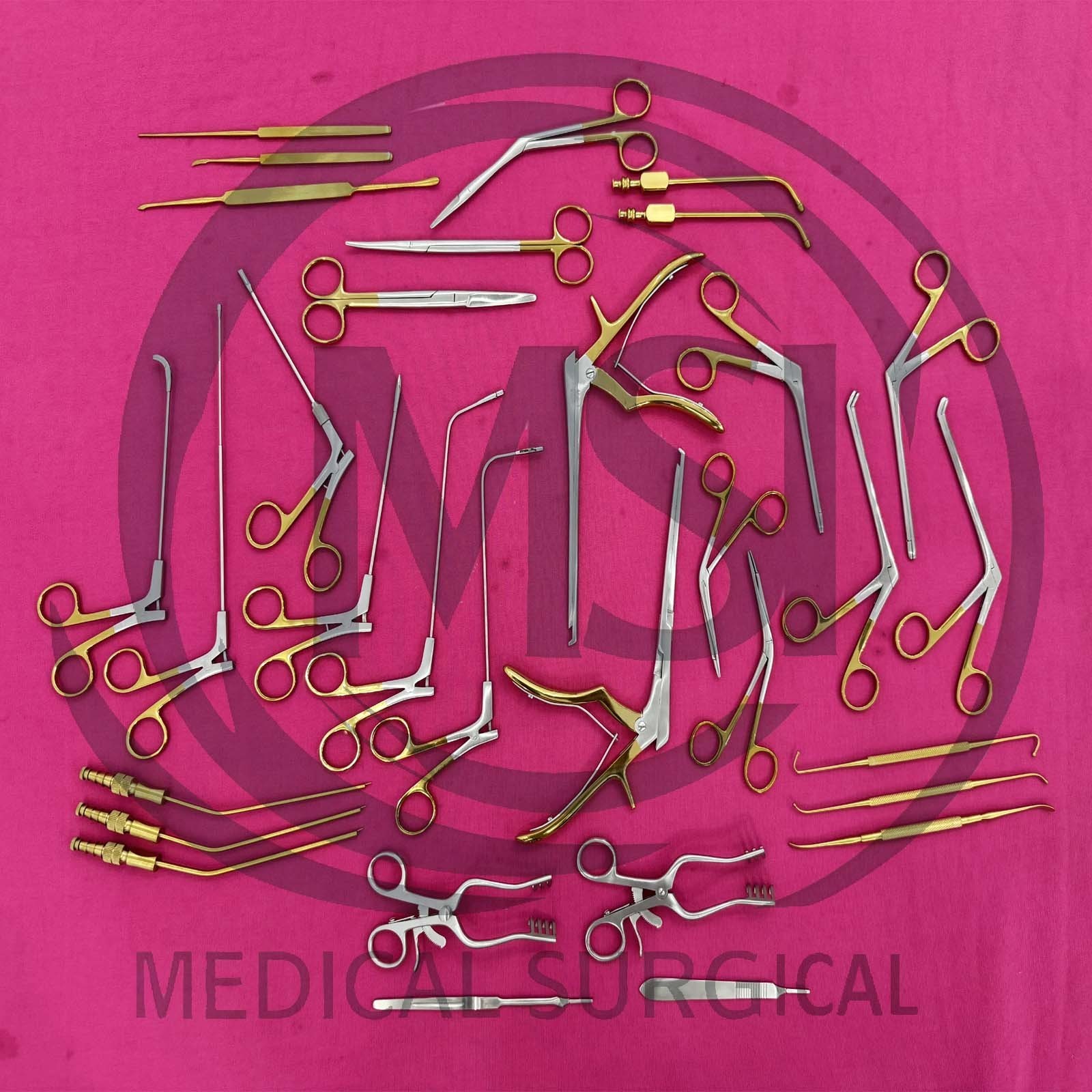 Fess Instruments Set Endoscopic Sinus Surgery German Steel ENT Instruments Set