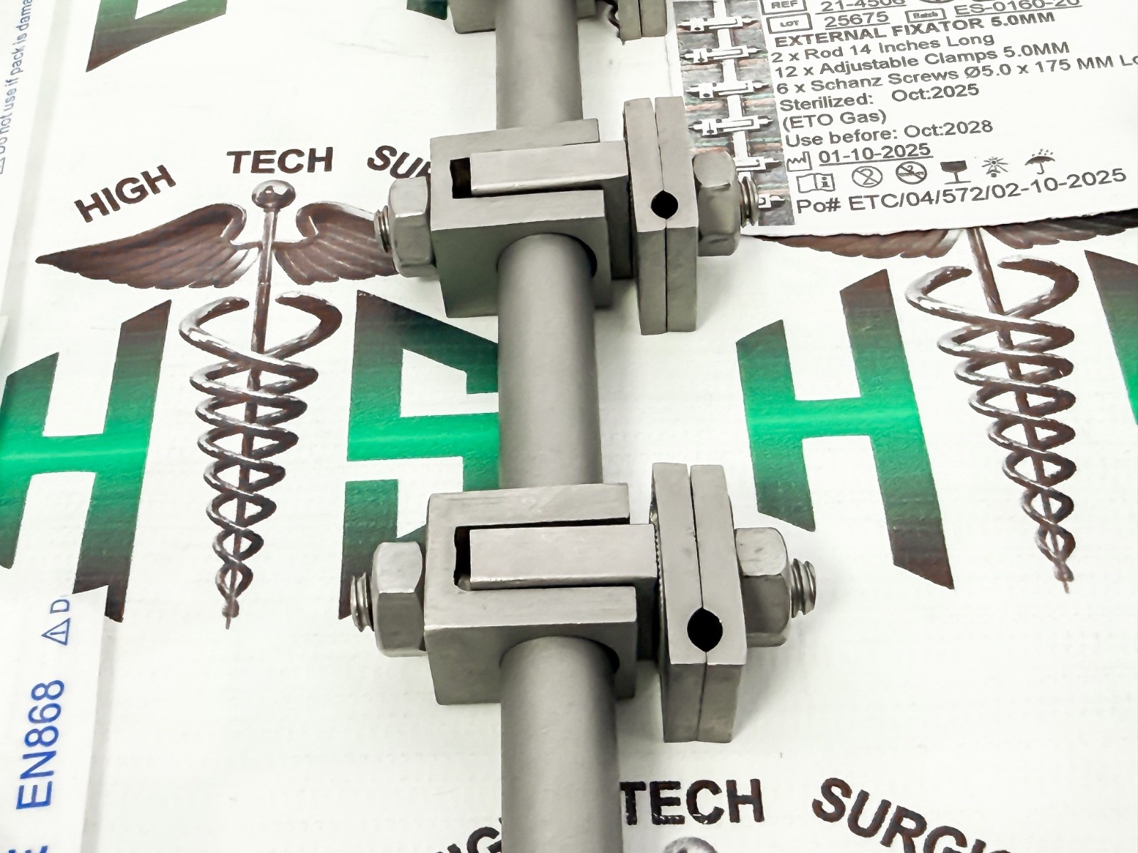 AO External Fixator 3 Sets 2.4 Distal Radius , 4.5 Tibia , 5.0 Femur Orthopedic