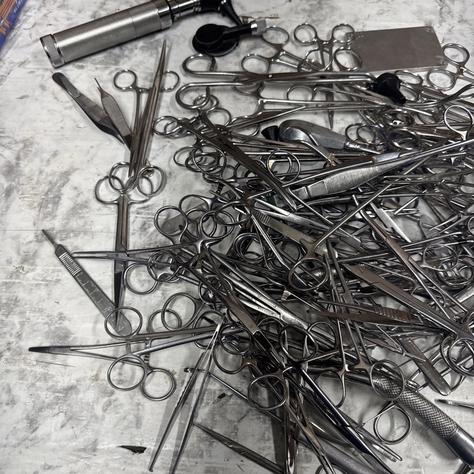 Lot of 90 Various Brand & Size OR Medical Surgical Instruments Stainless Steel