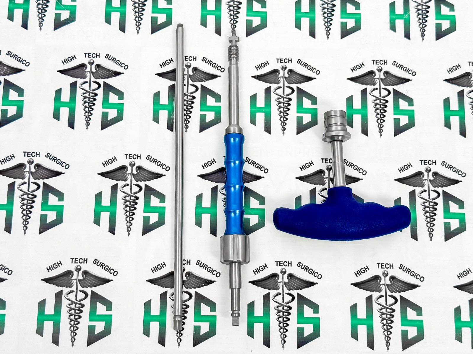 Spinal Pedicle Screwdriver Set Polyaxial & Monoaxial T-Handle Orthopedic Instrum