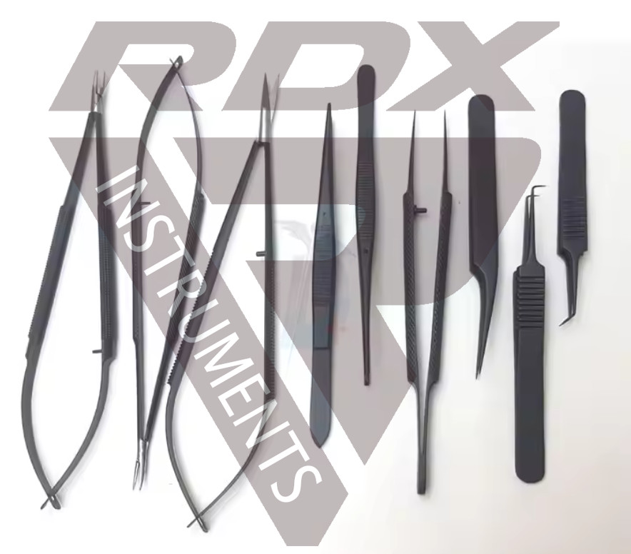 Dynaintl Basic Micro Surgical Instruments Set Micro Surgery Set