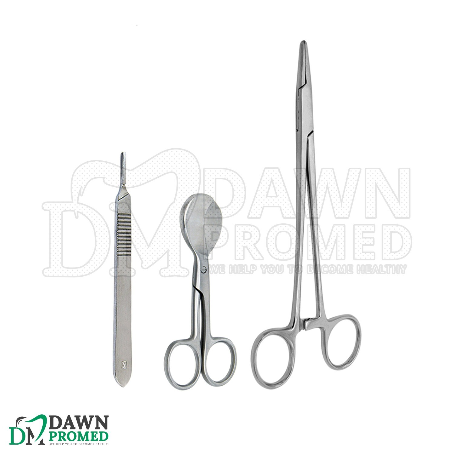 German Grade Basic Delivery Set 16 Pcs Gynecology Surgical Instruments