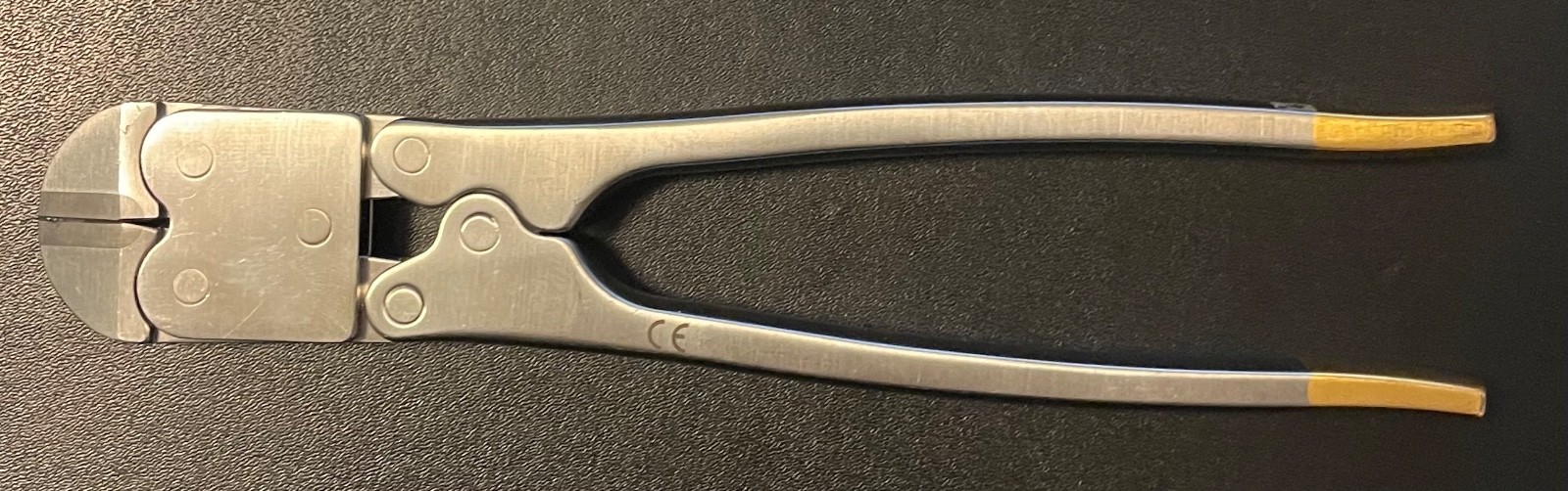Gpin Cutter double action 9″,angled, side,tungsten carbide max cap 2.8mm(7/16″)