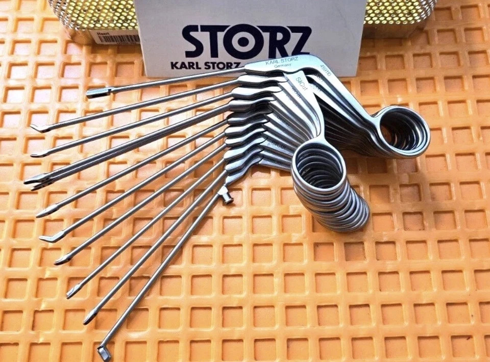 Karl Storz SilCut Arthroscopy Punches Instruments Set of 11 with Tray