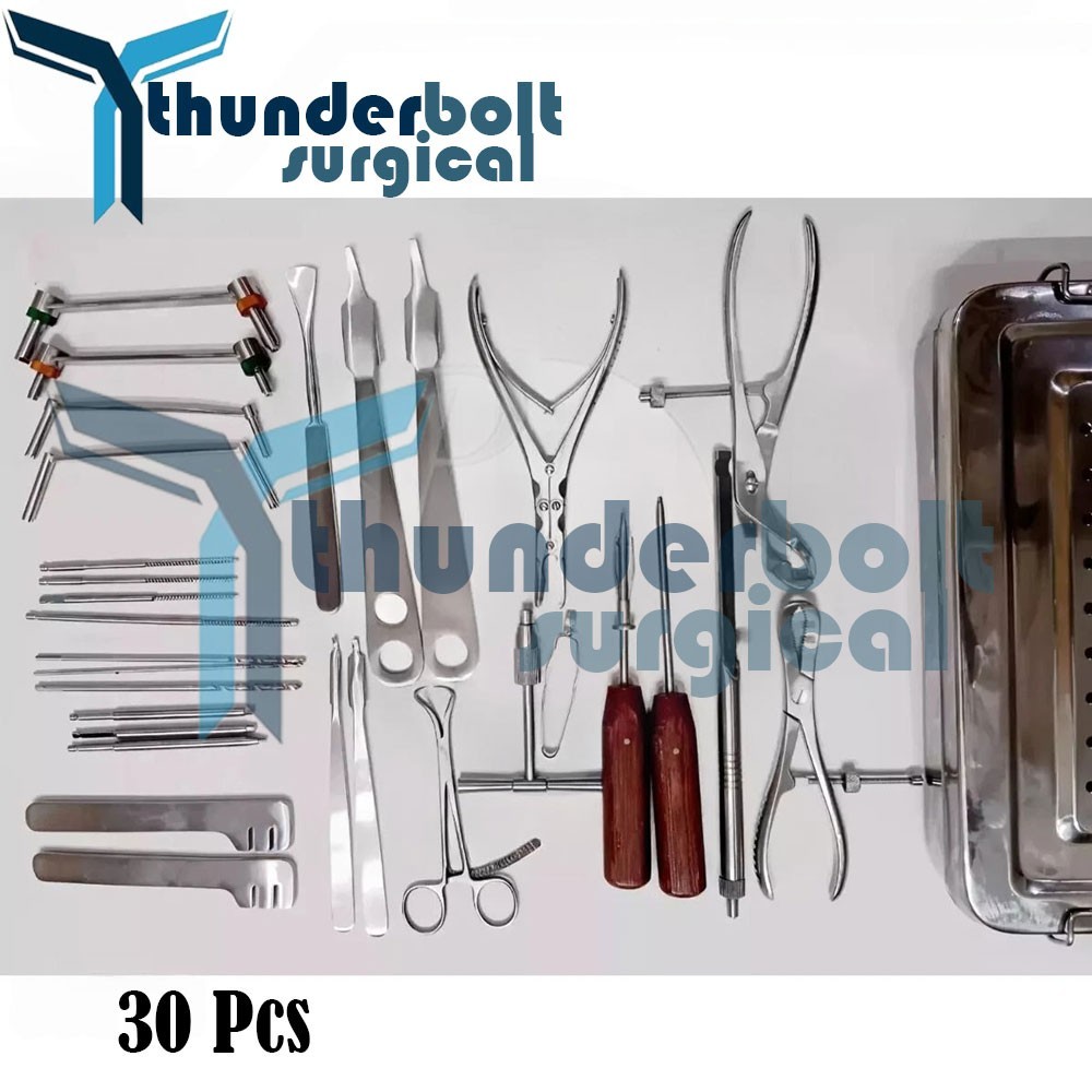 Small Fragment Instruments Orthopedic Surgical Instruments Set 30 Pcs