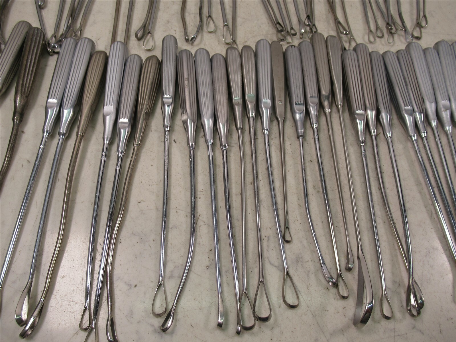 82 Stainless Steel Adenoid Curettes Surgical Instruments V. Mueller Earl K Long