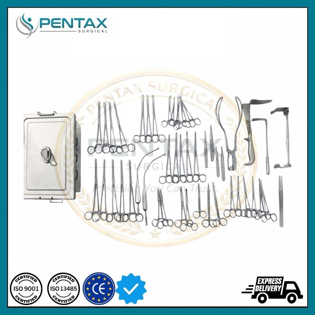 49 PCS C-Section Cesarean Section Set OB/Gynecology Surgical Instruments Set