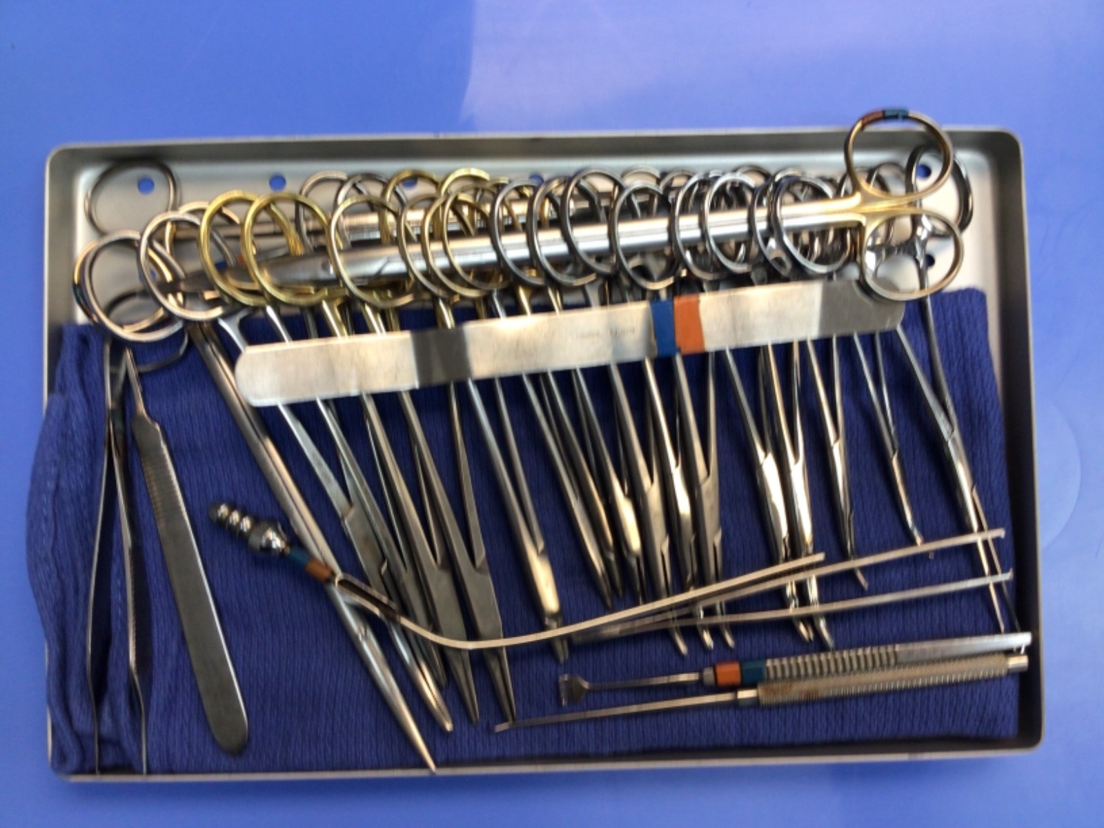 26 PCs. Breast Surgery Instrument Tray (USED)