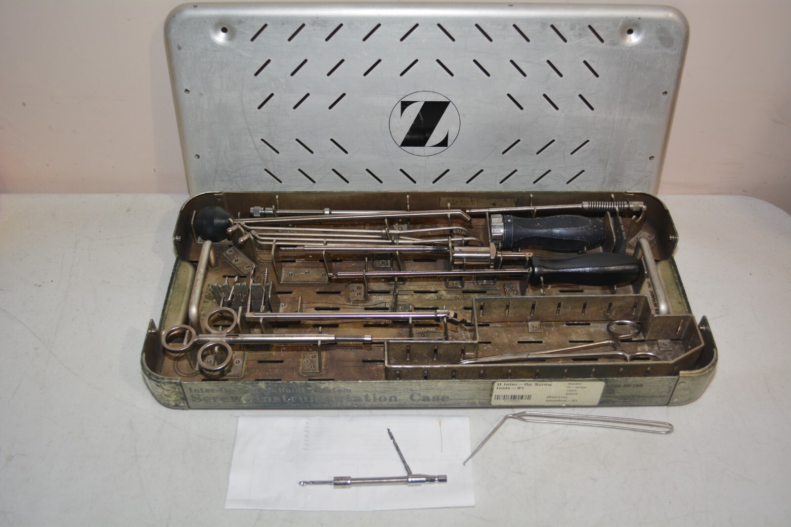 ^ Zimmer Inter-Op Acetabular System Screw Instrumentation 9366-99-160 #D1184