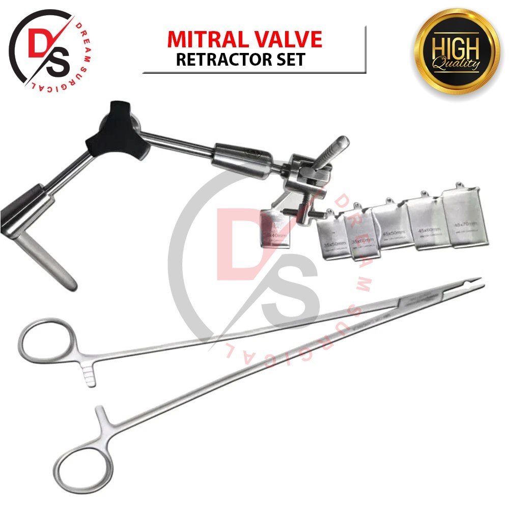 Mitral Valve Retractor Set – Premium Cardiovascular Surgical Instruments