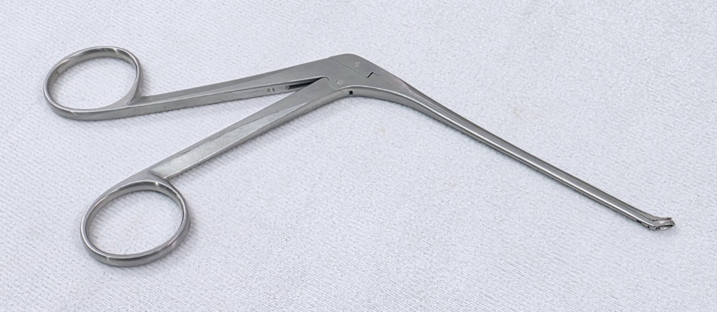 Millennium Surgical Micro Forcep 45 Deg. Up 4.25″