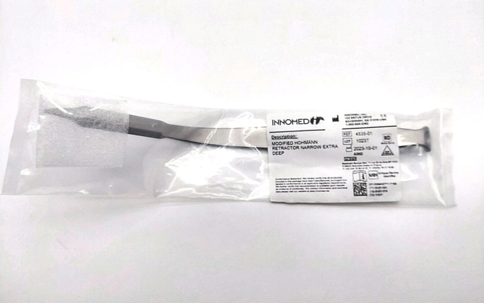 Innomed 4535-01 Extra Deep Modified Narrow Hohmann Retractor 11.6″ – NEW