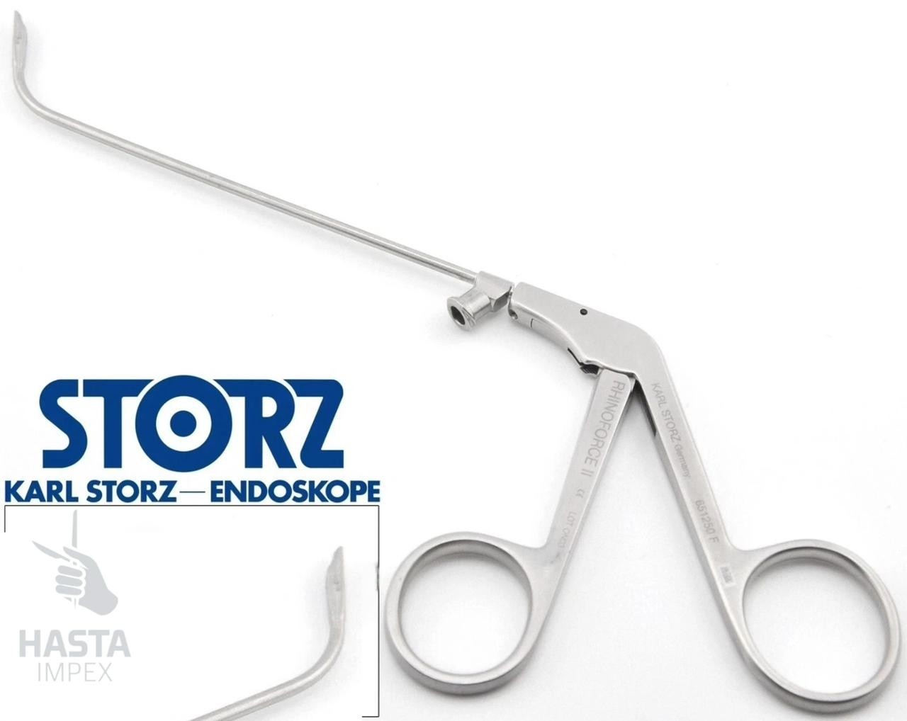 KARL STORZ 651250F Rhinoforce II KUHN 60° Sinus Punch Back Side 1x3mm Bite 6″