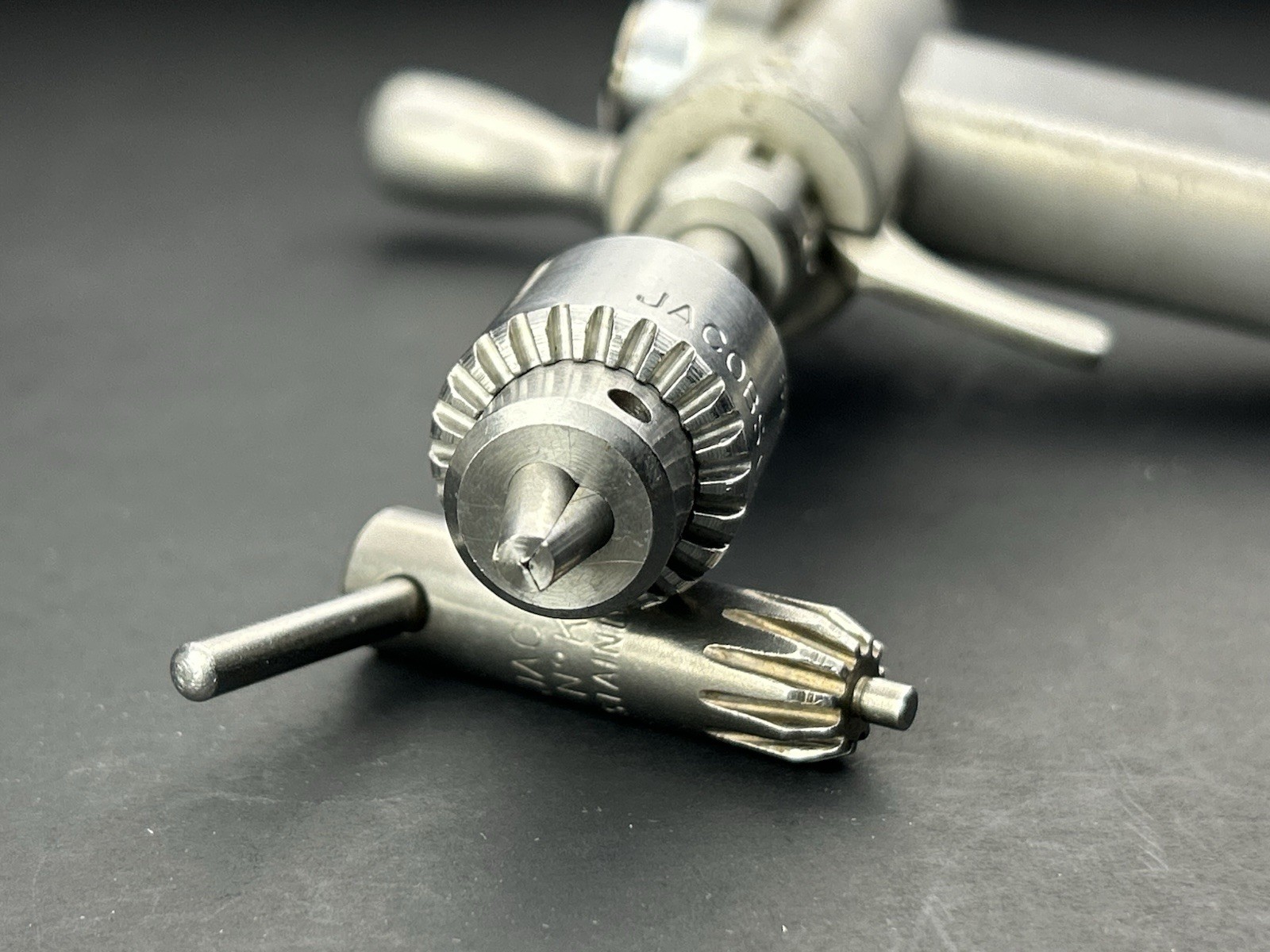 Hand Drill Orthopedic With Small Jacobs Chuck w Key ZIMMER 895