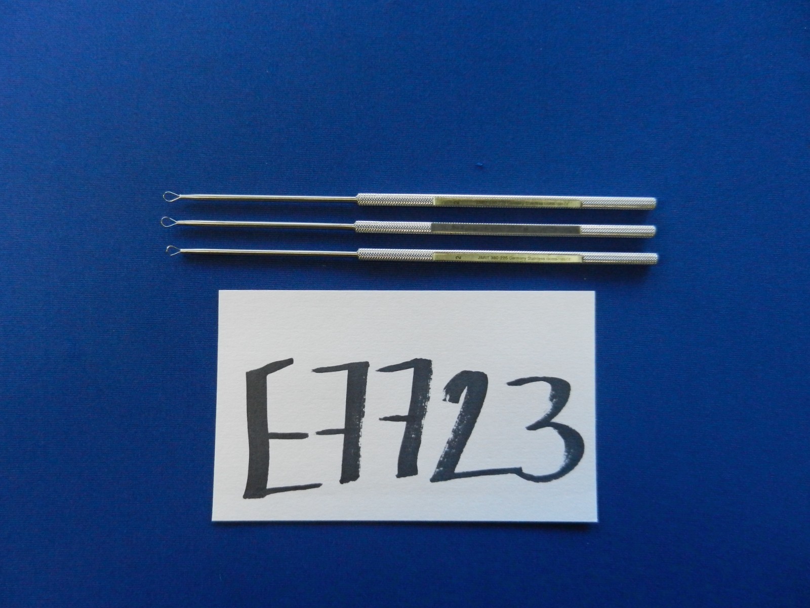 Jarit 380-226 Set of 3 Billeau ENT Curettes