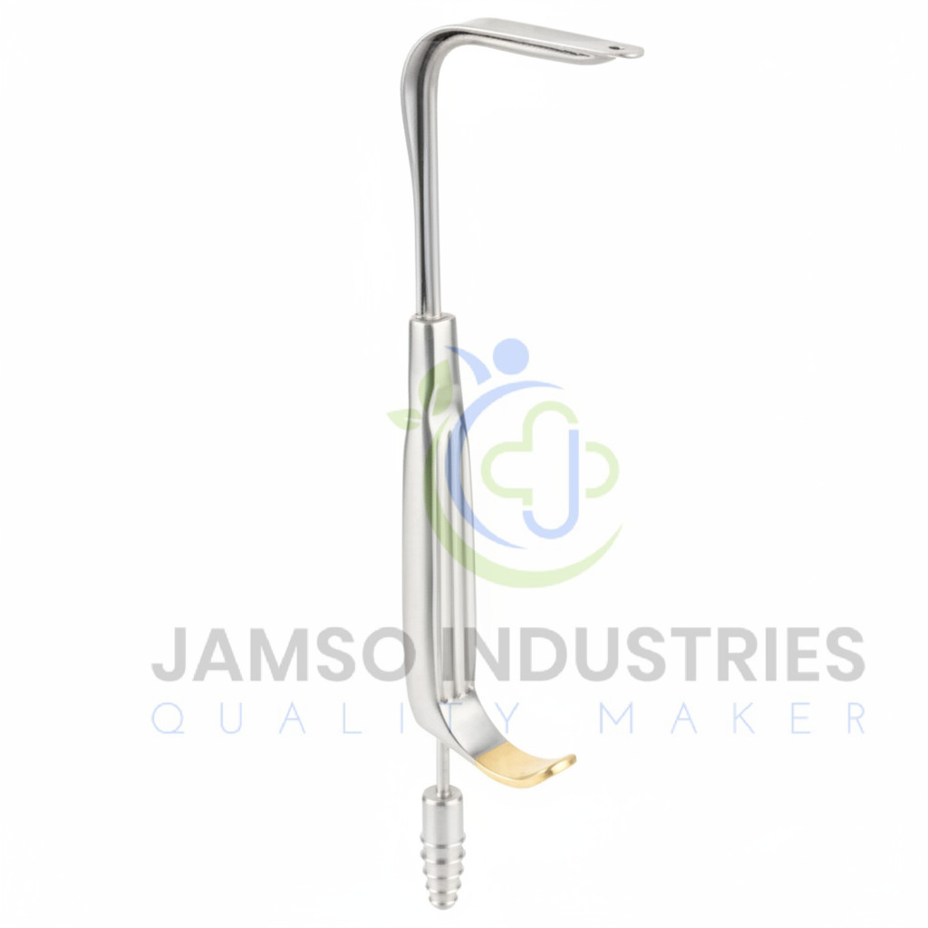 FIBER OPTIC SUCTION RETRACTOR – RHINOPLASTY & ENT SURGICAL INSTRUMENT