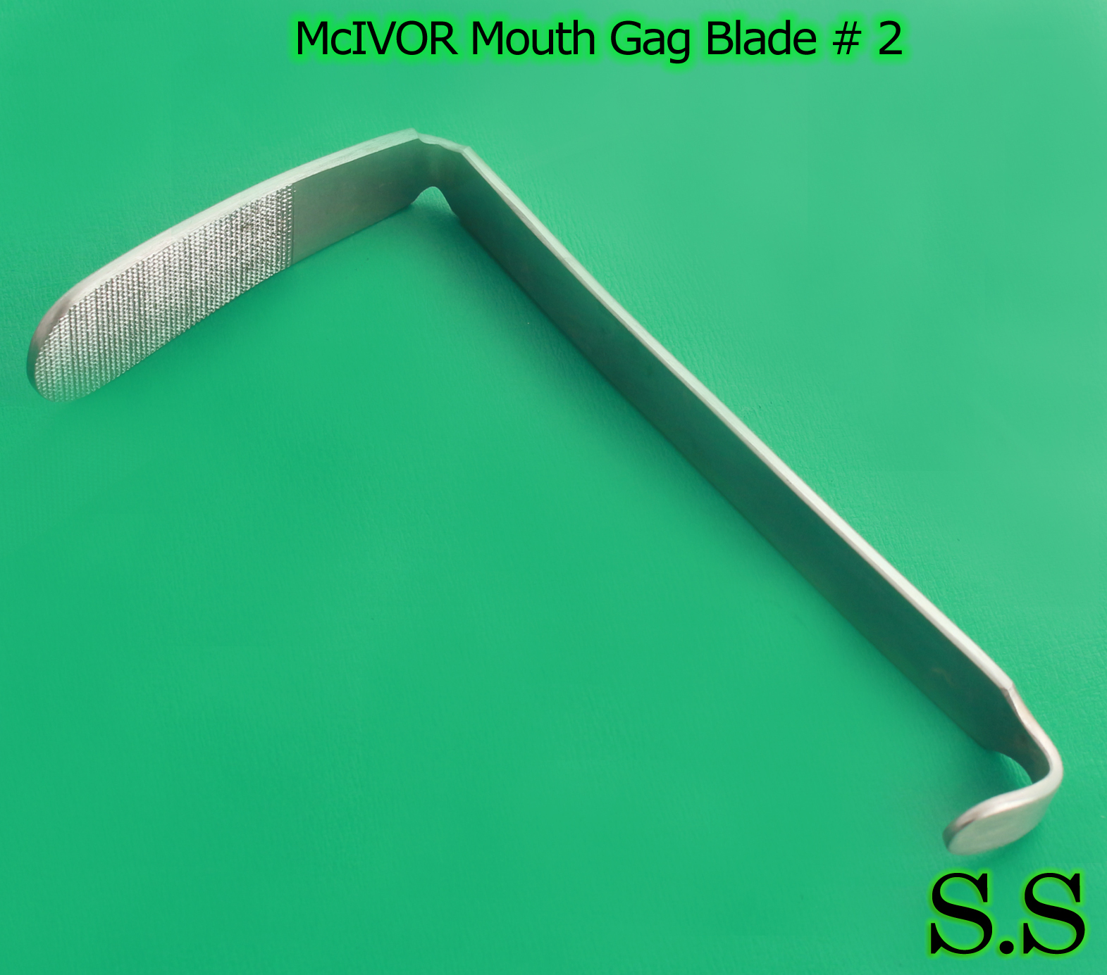 Set Of 3 Pieces McIVOR MOUTH GAG Blade Surgical Dental ENT Tonsil Instruments