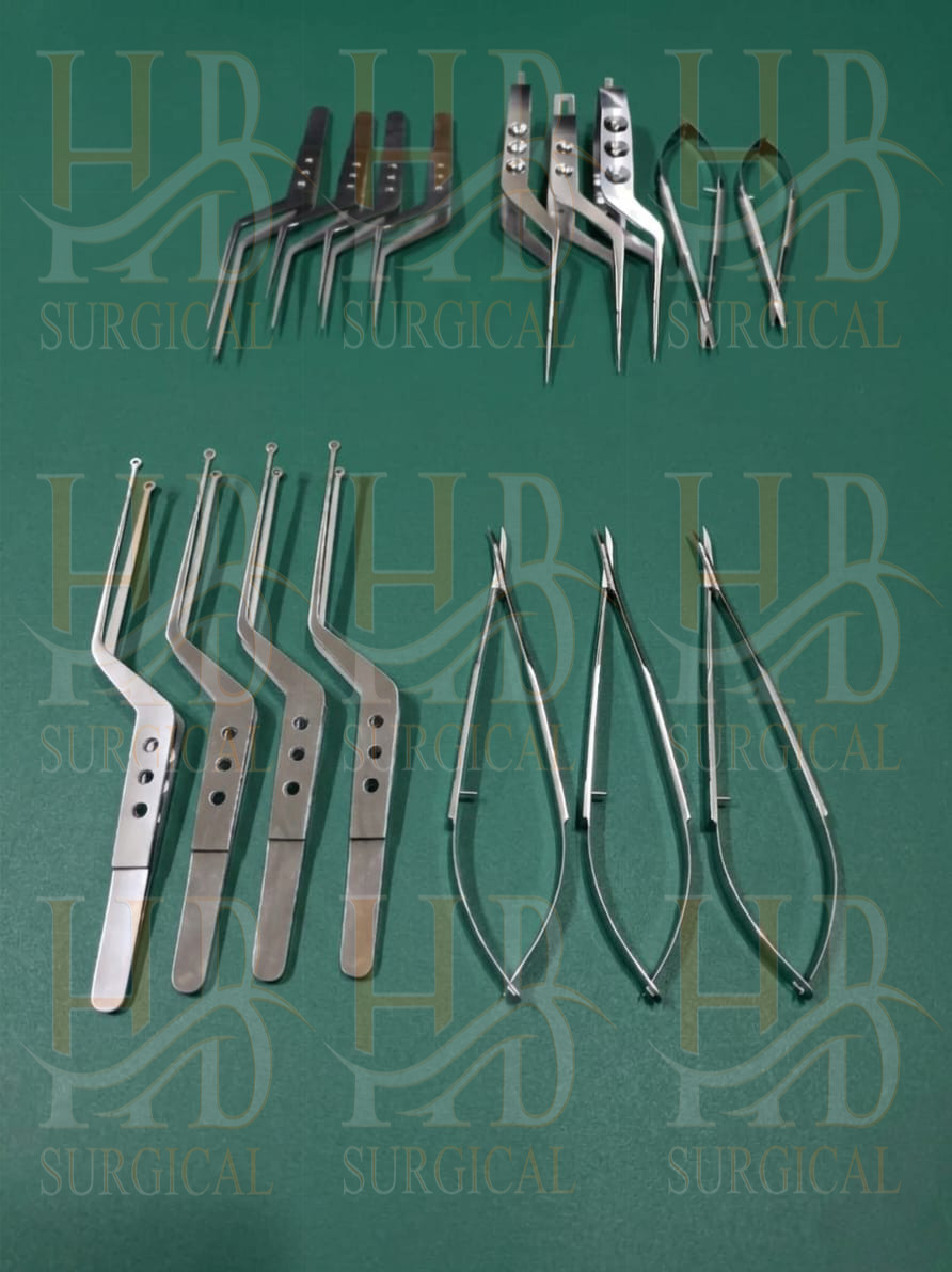 Kamiyama Micro neuro surgery instruments set 20pcs surgical instruments