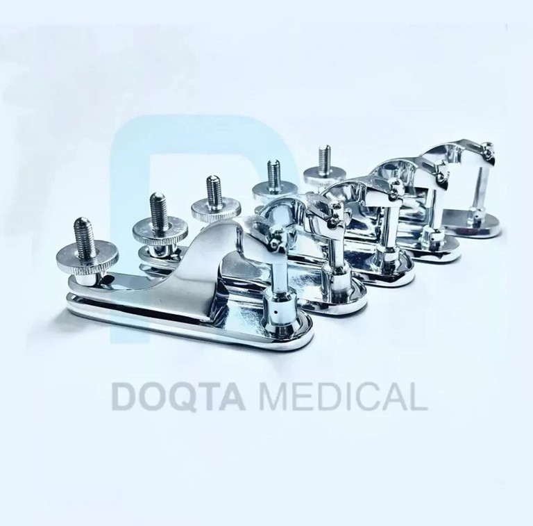 5 Gomco Circumcision Clamp Surgical Instruments 1.1, 1.2, 1.3. 1.4 & 1.6 cm