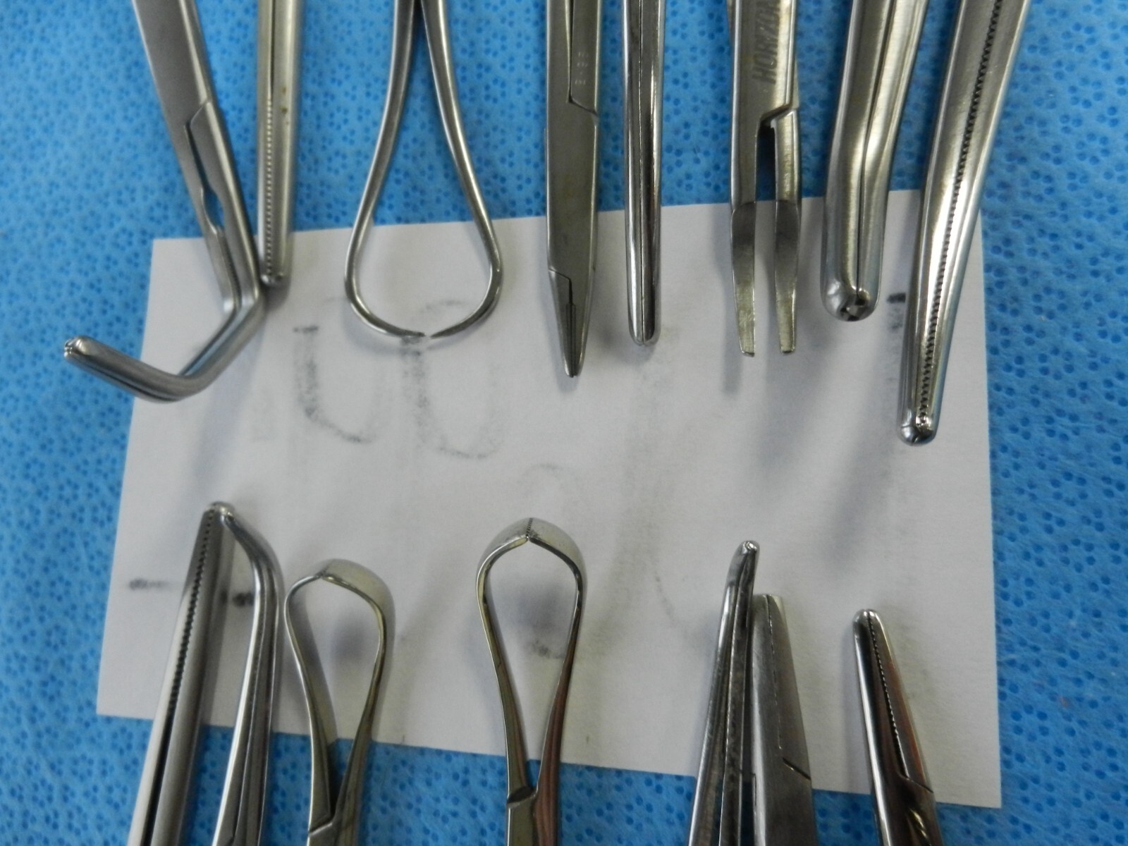 D6992 Codman Crown Weck Pilling Surgical Forceps Lot of 15 Approx 13-27cm