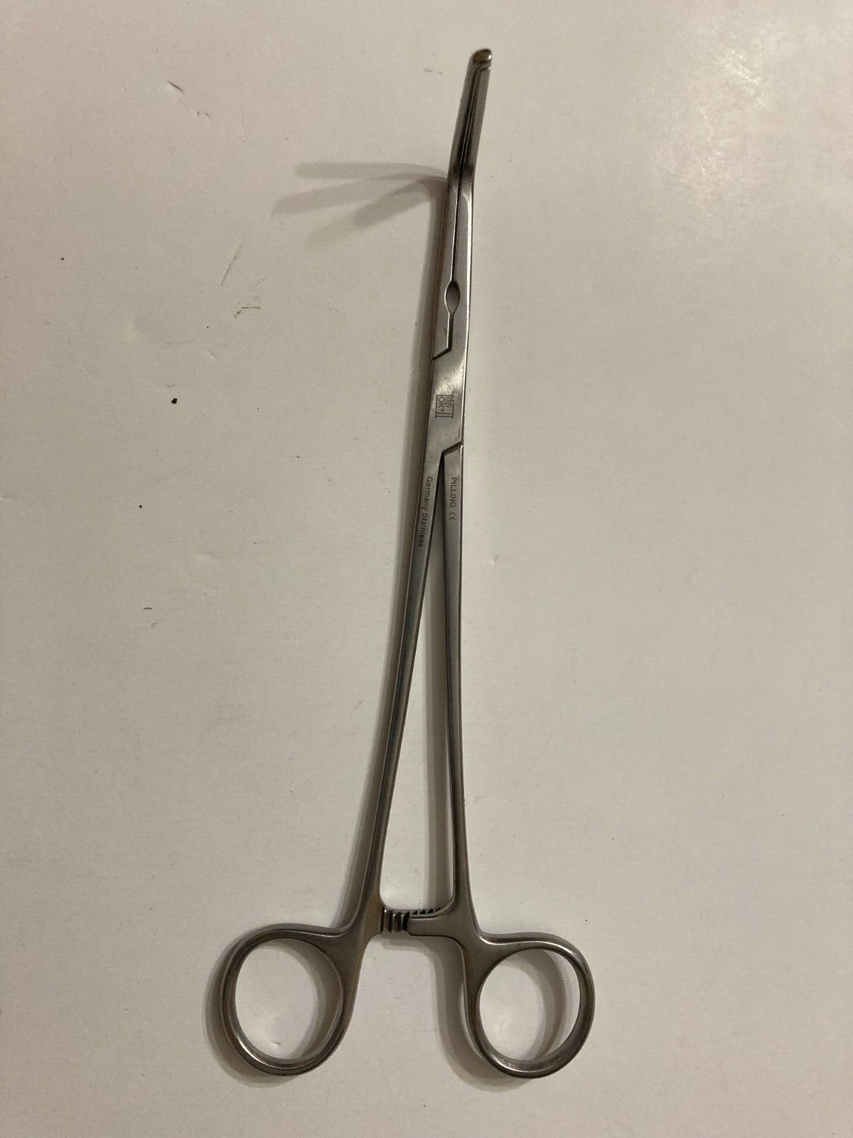 Pilling Sarot Bronchus Clamp Forceps Thoracic Instrument 342823