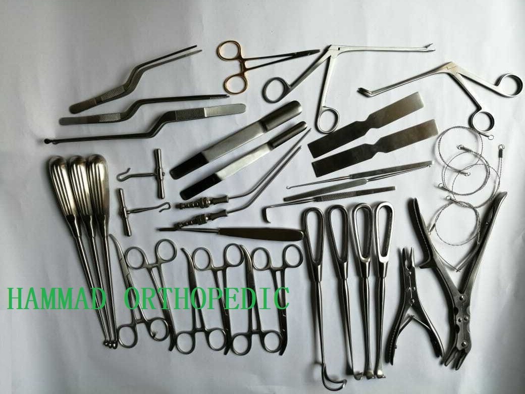 Basic Craniotomy Set 40 Pcs Neurosurgery Spine Orthopedic Instruments SS