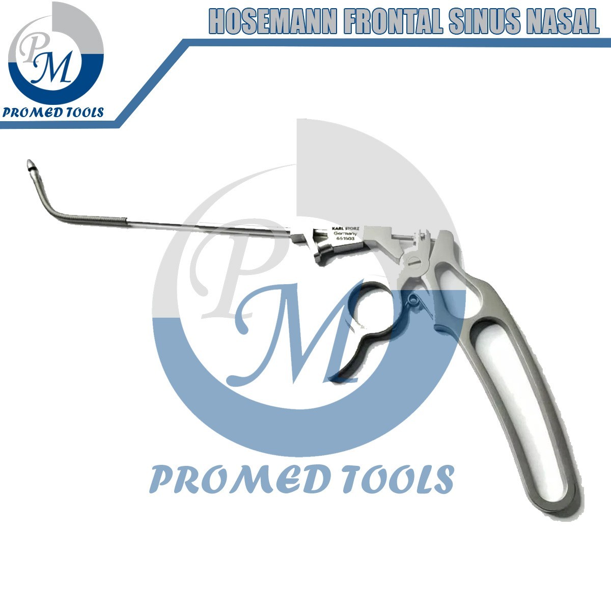 KARL STORZ 651503 HOSEMANN Frontal Sinus Nasal Recess Punch Circular Cutting 8″