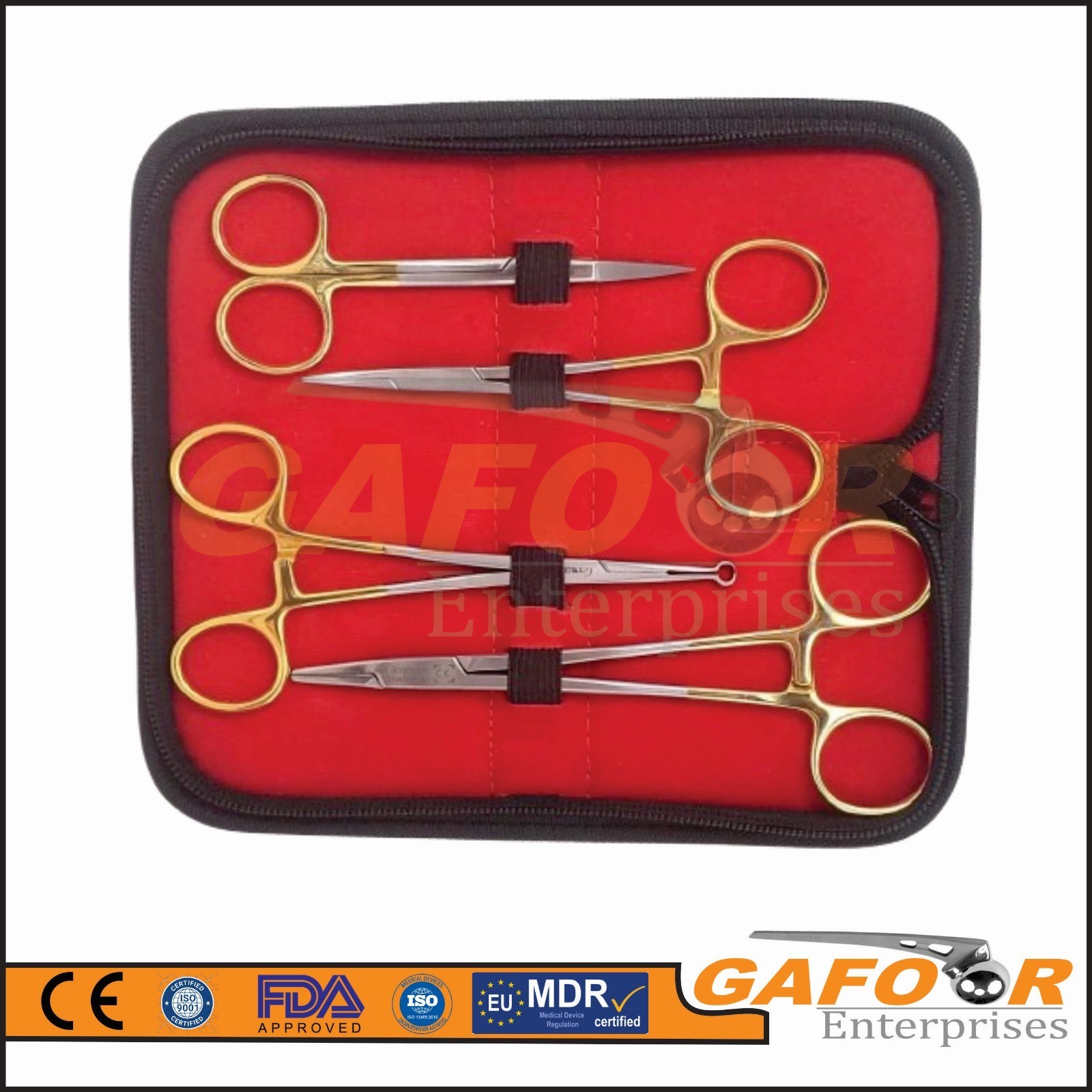 8 Pieces Sutureless Vasectomy Surgery Set Surgical Instruments German Grade