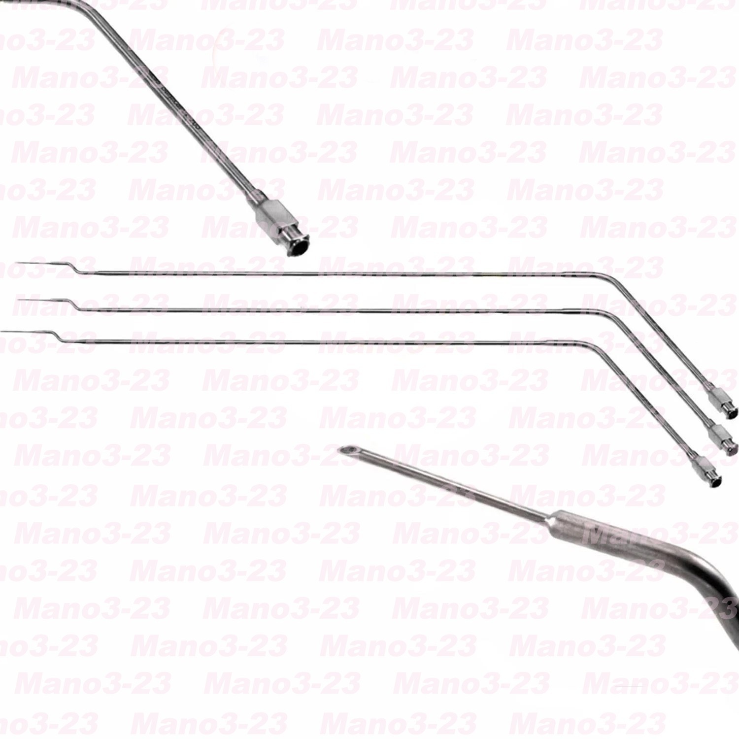 1pc Kleinsasser Laryngeal Injection Needle 13″ Bayonet End 260mm Luer Lock ENT