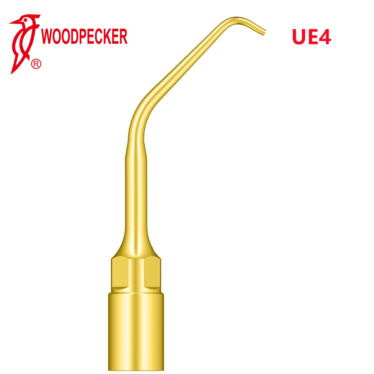 Woodpecker Dental Perio Bone Surgery Tips UE4 1pc/pk US-II LED AI-SURGERY