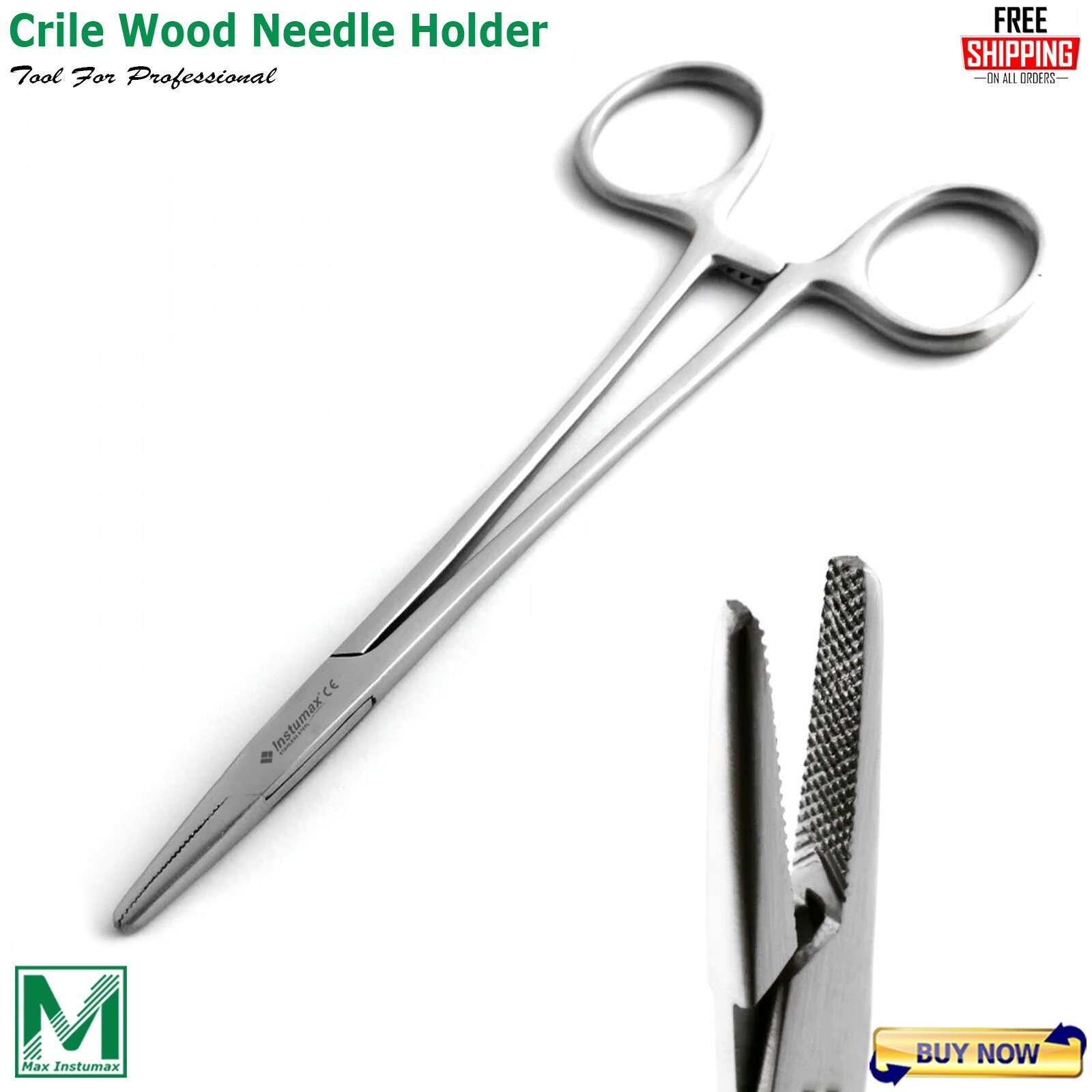 4Pcs Suture Removal Kit Needle Holder Thumb Forceps Scissors Surgical Instrument