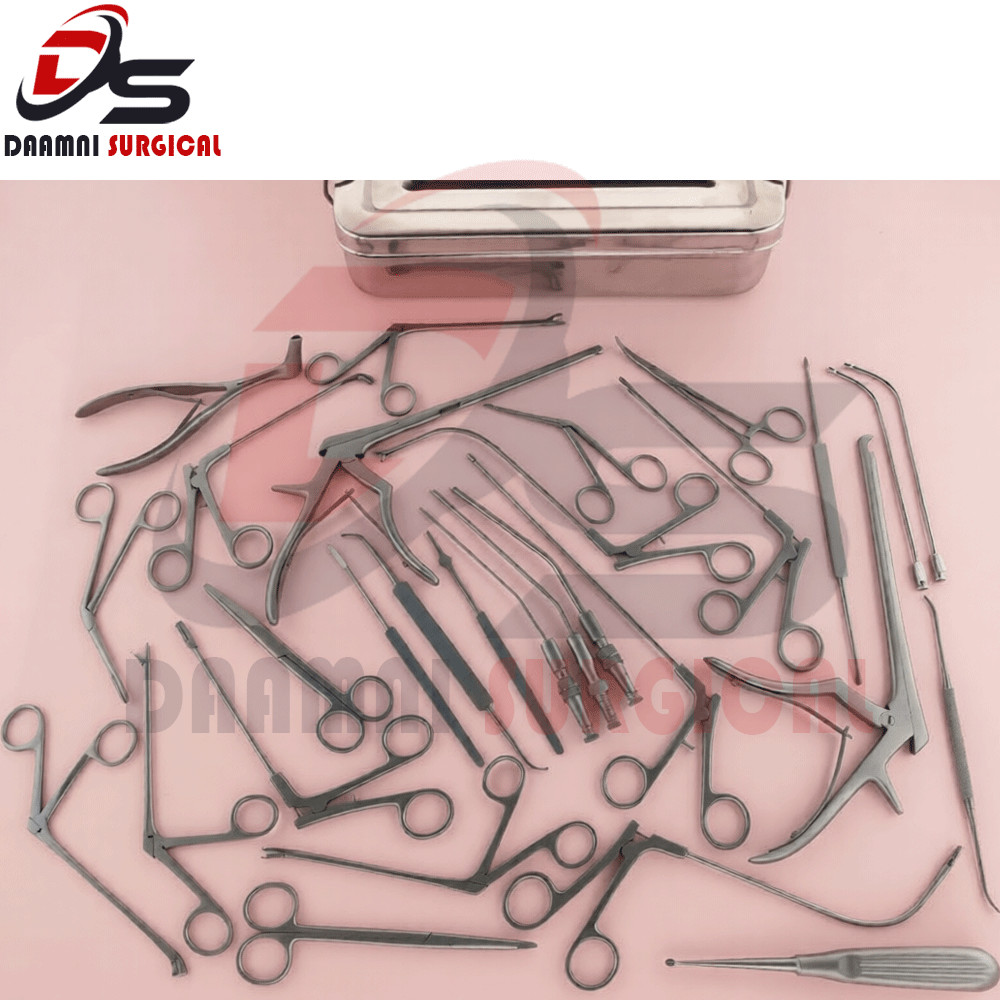 Fess Instruments Endoscopic Sinus Surgery ENT Instruments Set With Box