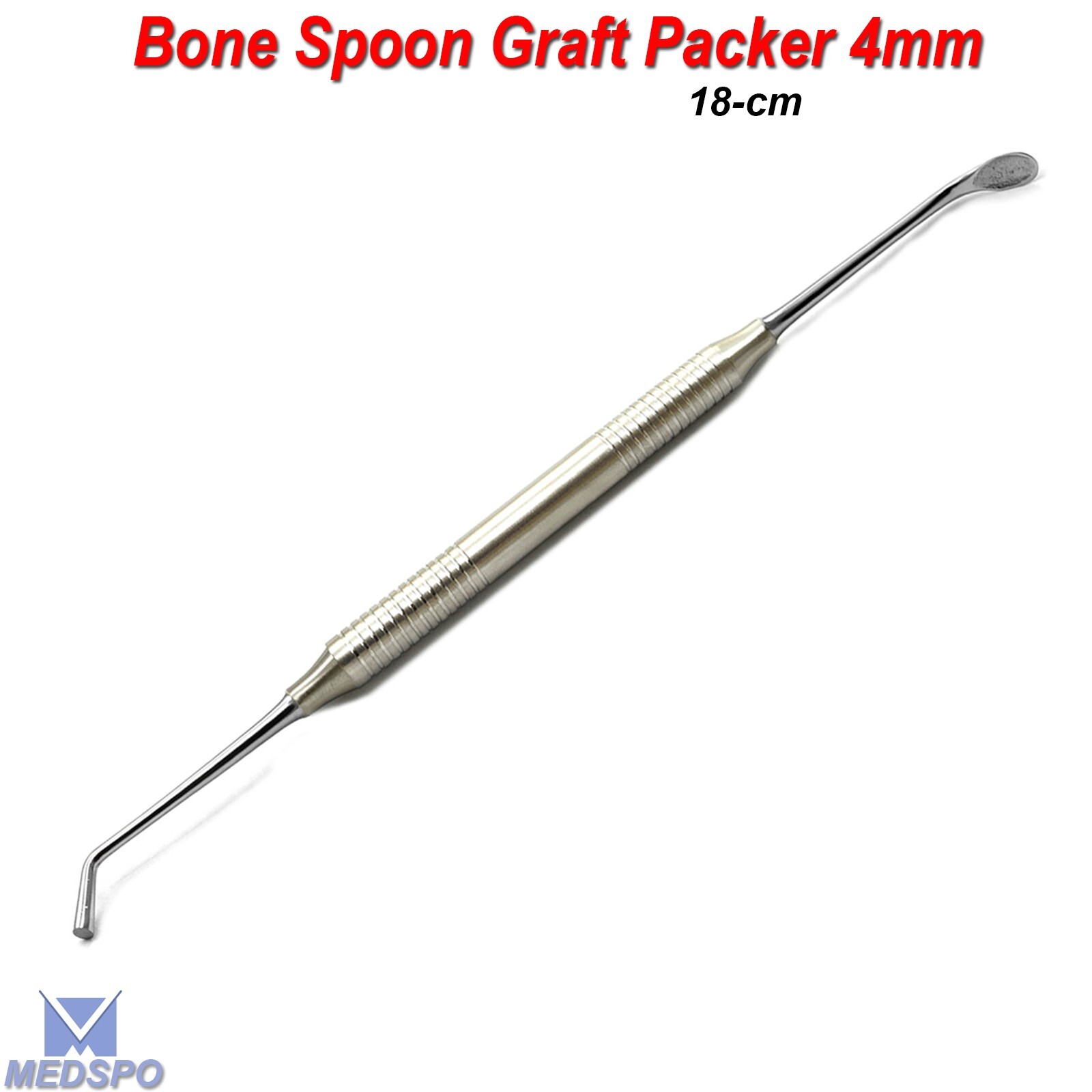Bone Compactor Palti Bone Scoop Double End Bone Graft Packer Implant Instruments
