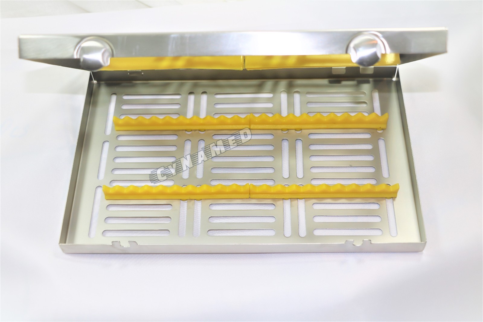 GERMAN 3 DENTAL SURGICAL AUTOCLAVE STERILIZATION CASSETTES FOR 20 INSTRUMENTS
