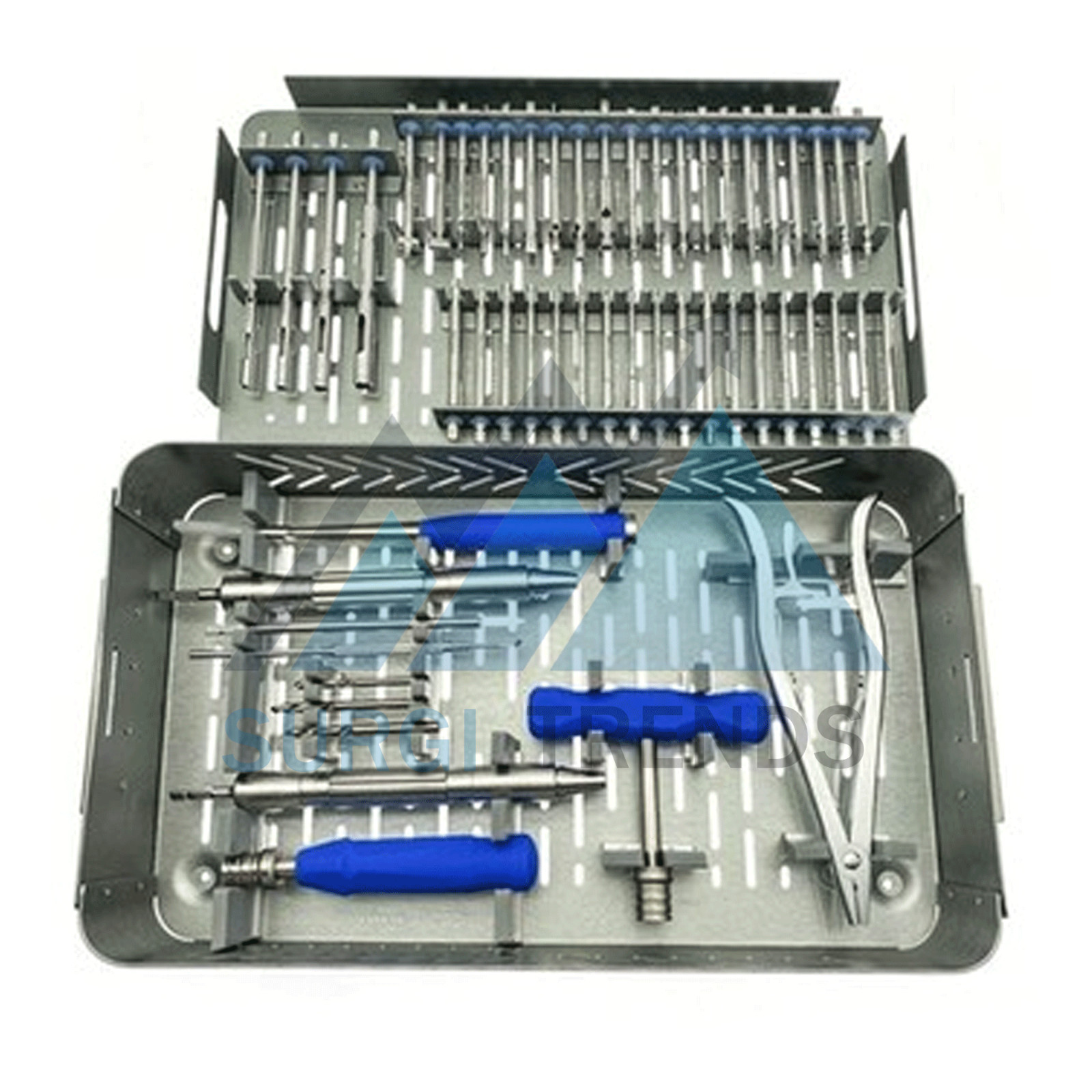 53pc/set Orthopedics Screwdriver Screw Extractor Screw Broken Removal Instrument