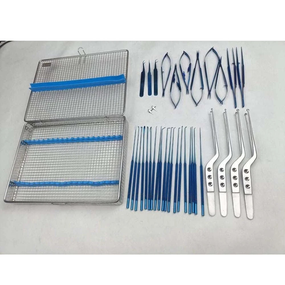 Neuro Surgical Instruments set of 40 Kit & Micro Ophthalmic surgery instruments