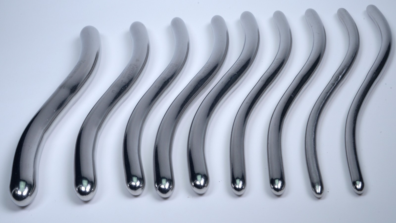 Aesculap EM234R EM235R EM236R EM237R EM238R Hegar Uterine Dilators 8″ Stainless