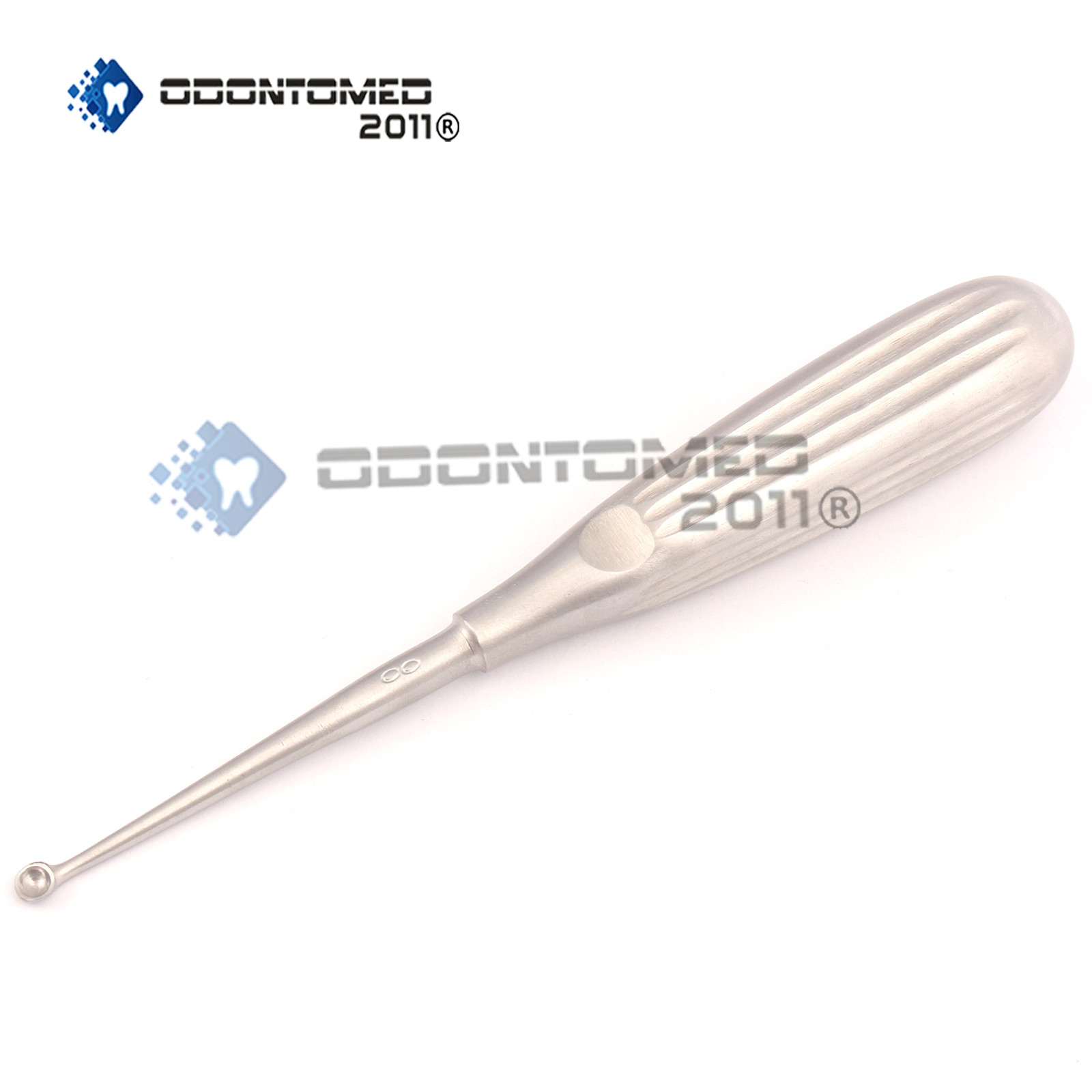 ODM Spratt Brun Bone Curette Size 00 Surgical Instrument
