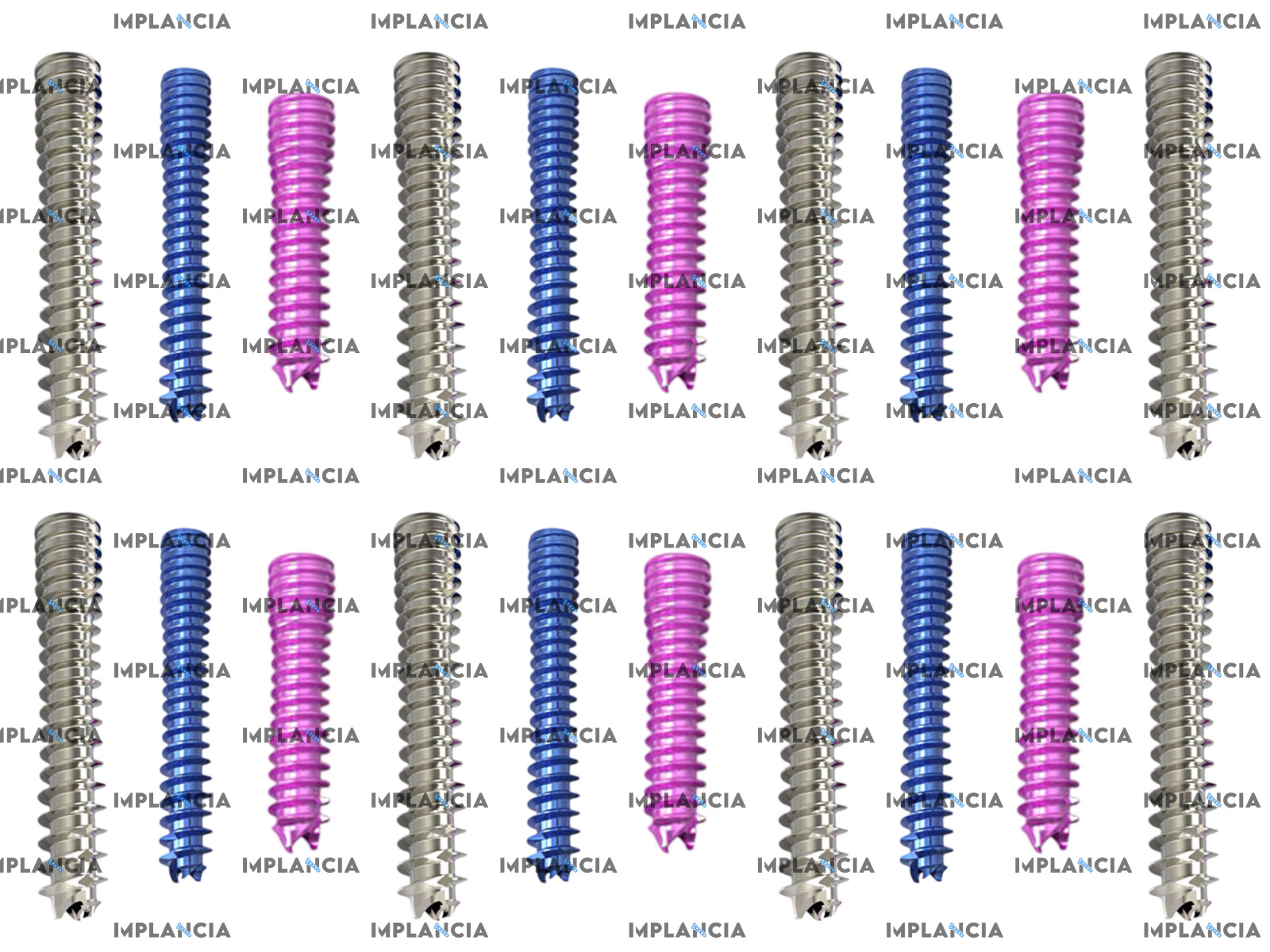 3.0mm Titanium Headless Threaded Fastener Precision Alloy Multiple Length 50 pcs
