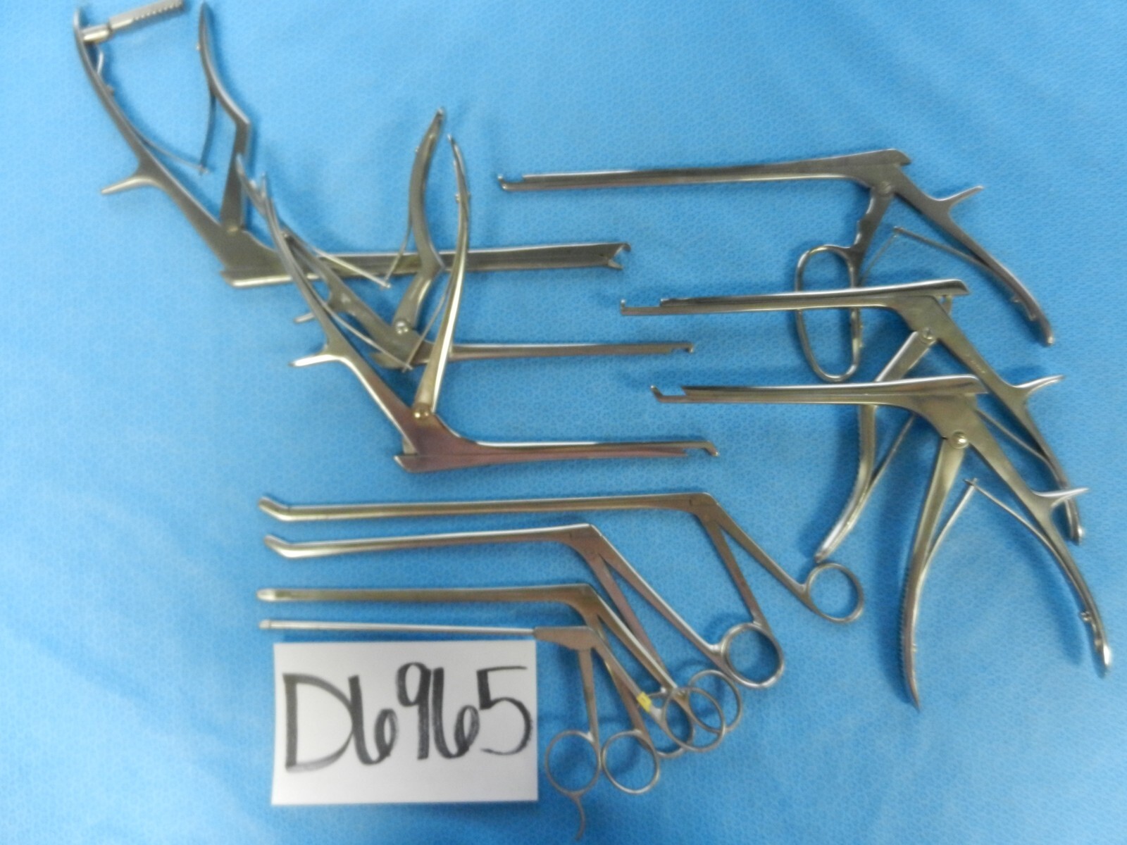 D6965 Pilling Weck Orthopedic Surgical Rongeurs Lot of 10