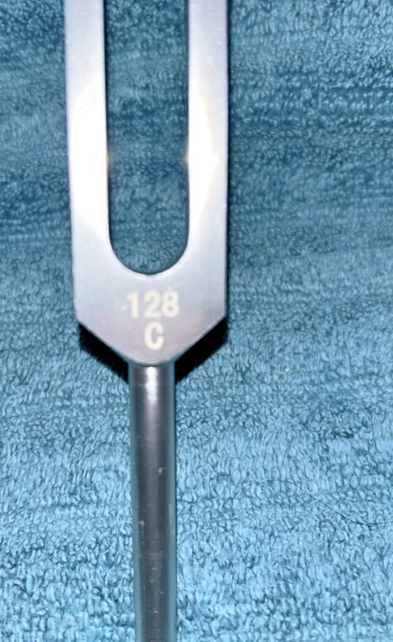 Tuning Fork, Aluminum Alloy, Vibration C-128, C-256