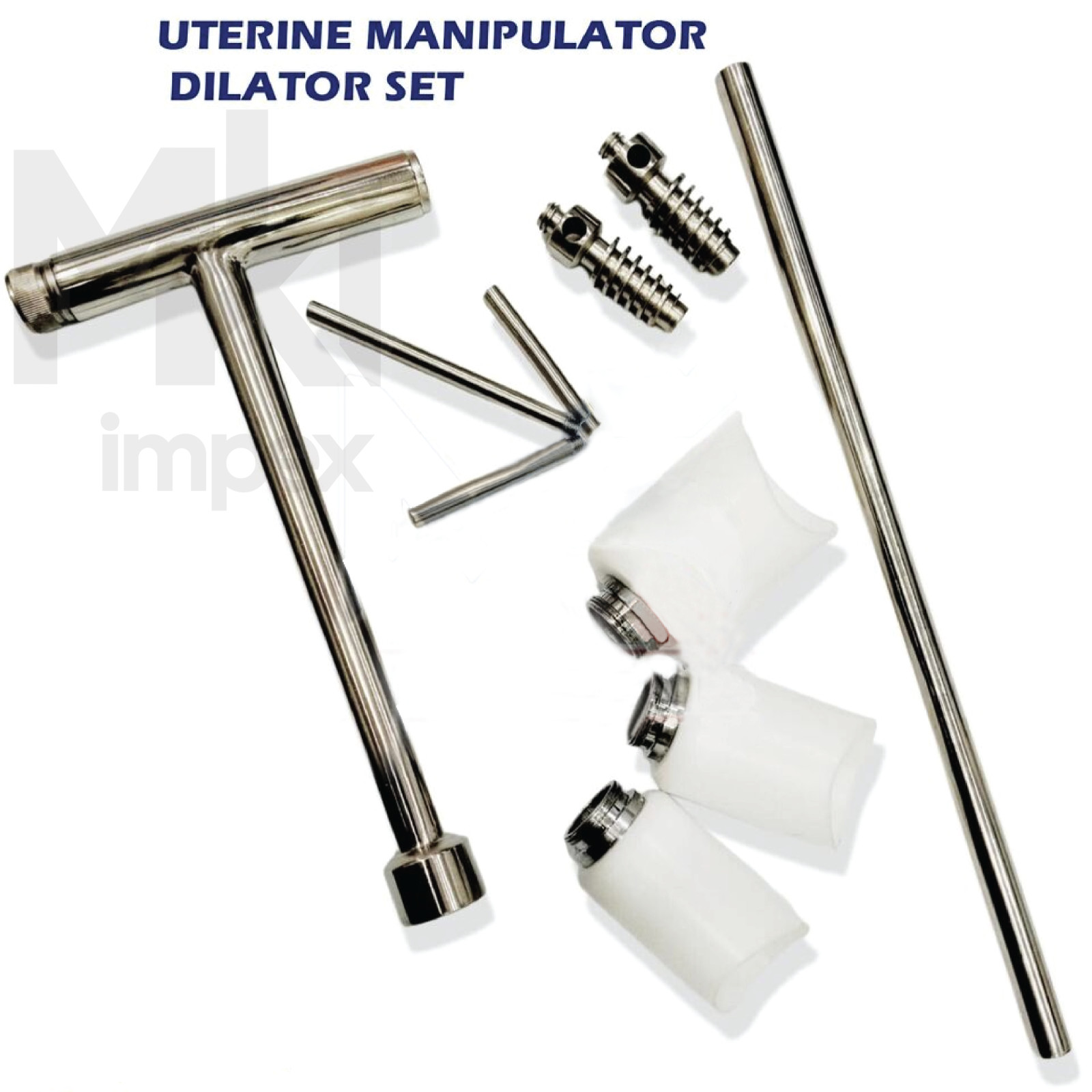 Gynecology Surgical Instruments – Uterine Cannula & Dilator for Hysterectomy A+