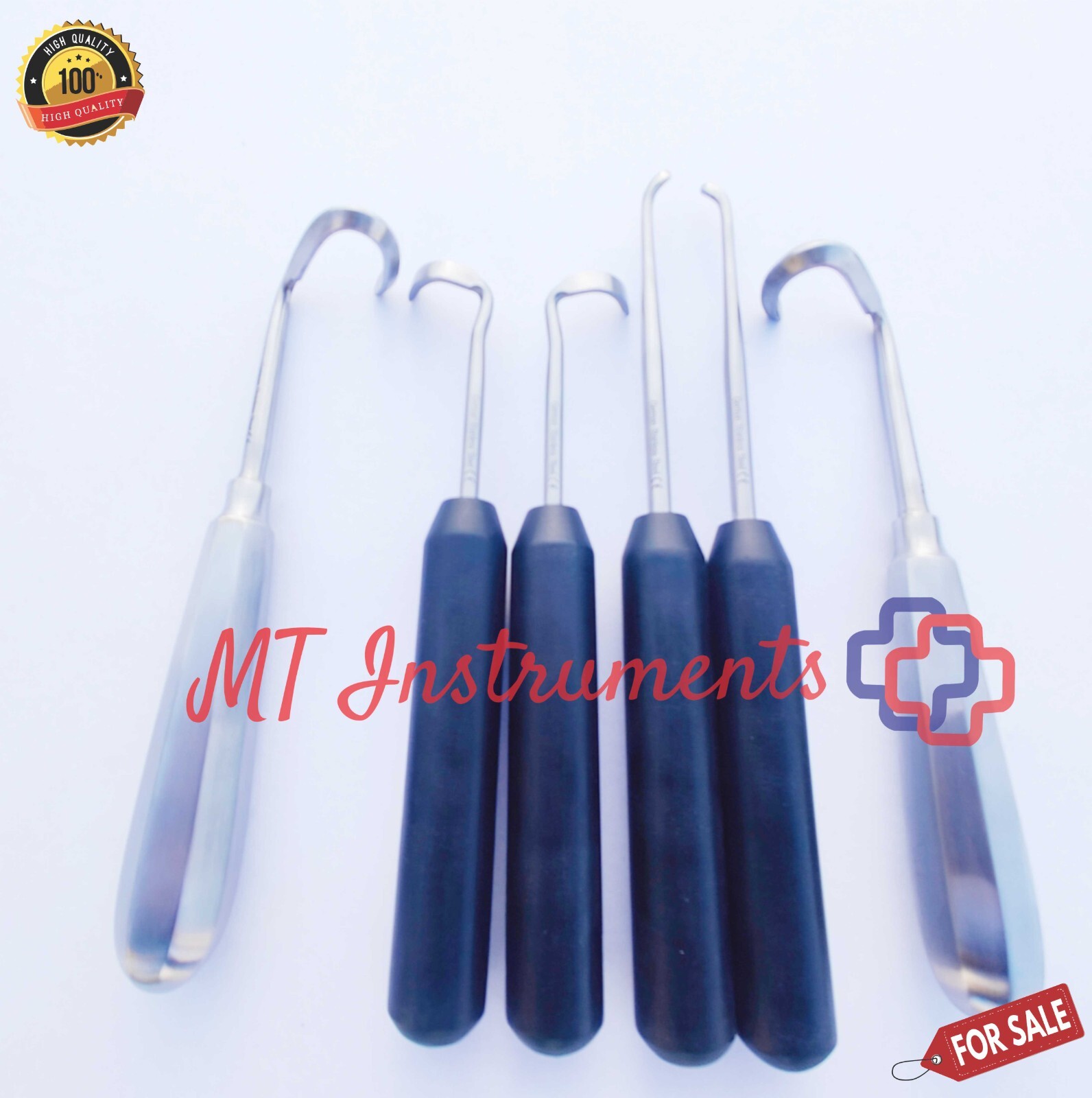 Rib Harvesting Instruments Doyen Raspatory Elevator Dissector Set of 6 Pcs CE