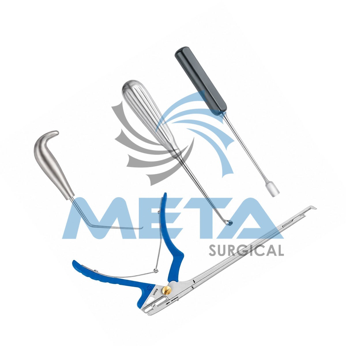 Neurosurgery Instruments Set 4 PCs German Stainless steel Surgical Instrument