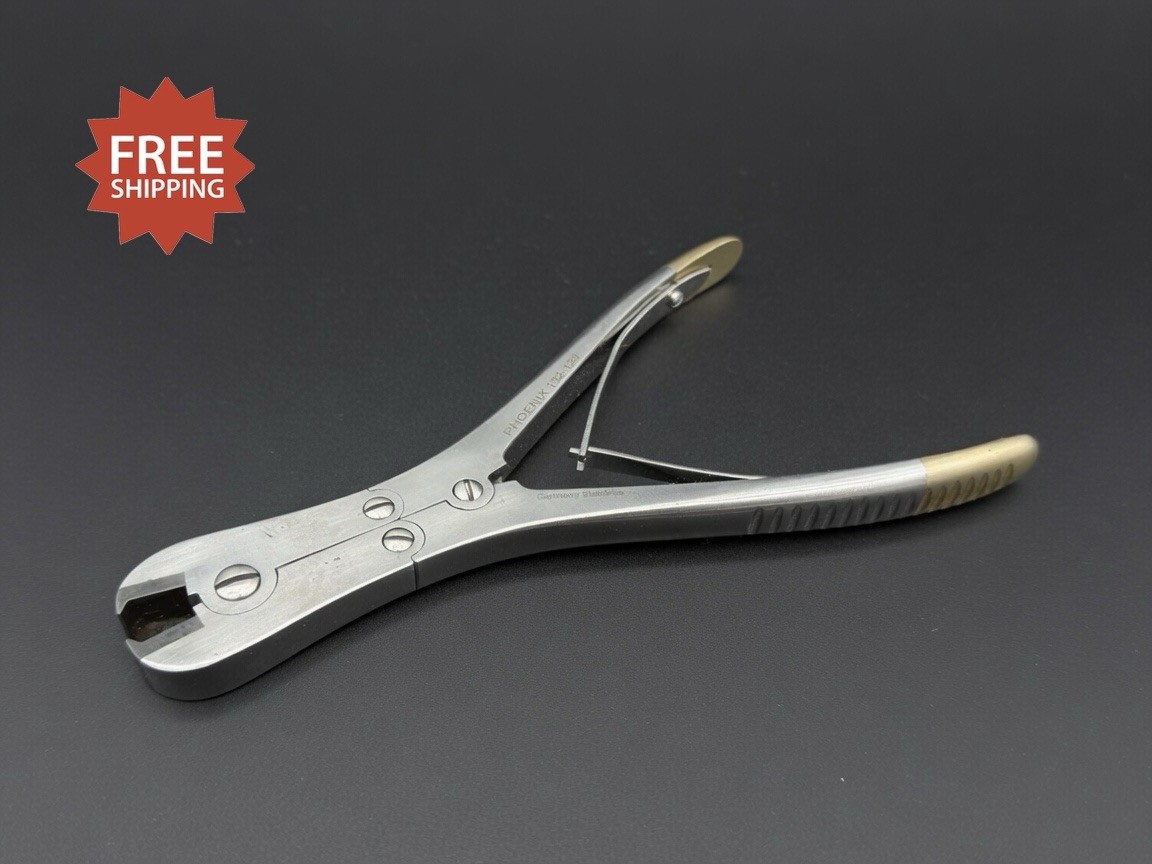 Phoenix 132-129 TC German Stainless Pin Wire Cutter Orthopedic Trauma Tool