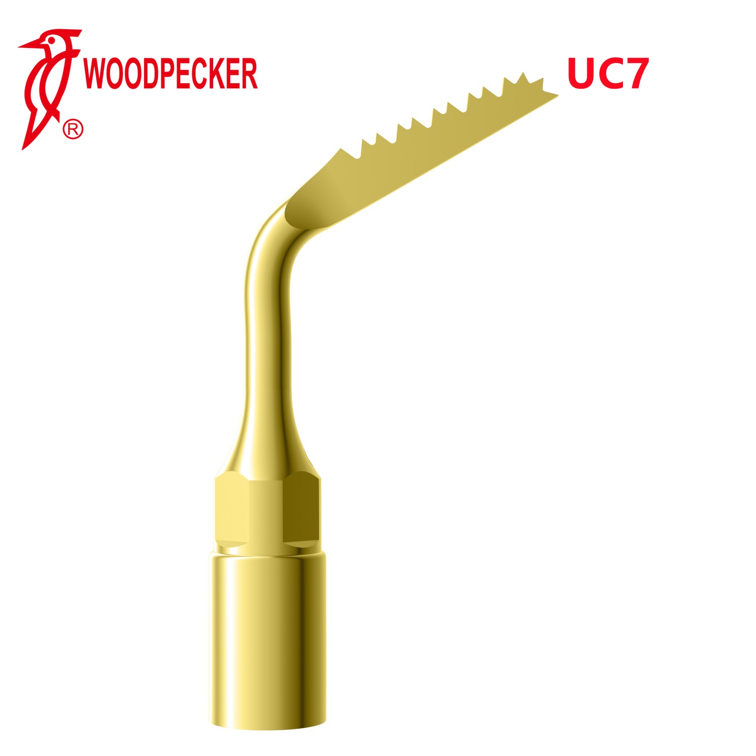Woodpecker 1pc Dental Perio Bone Surgery Tips UC7 for US-II LED AI-SURGERY